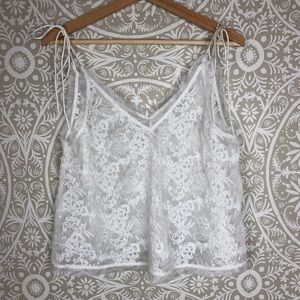 Anthropologie | BCNU Sheer Lace Cami
